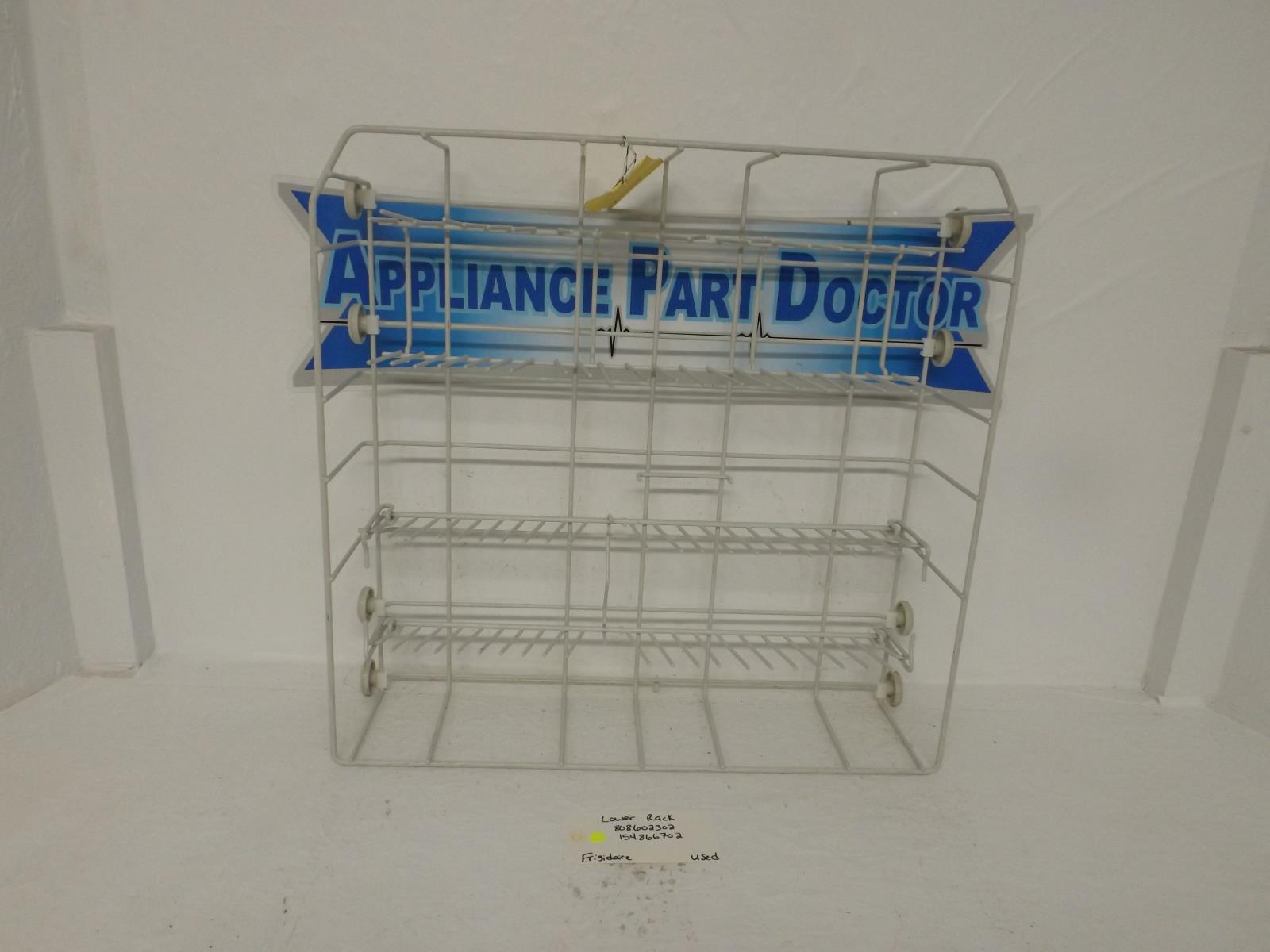Frigidaire Dishwasher 808602302 154866702 Lower Rack Used Frigidaire Dishwasher 808602302 154866702 Lower Rack Used
